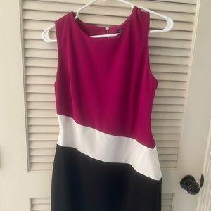 Tommy Hilfiger color block dress, size 8